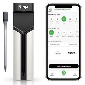 NEW/Sealed Ninja Cooking Thermometer with App Integration